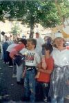 1996: Kinderfest auf dem Markt